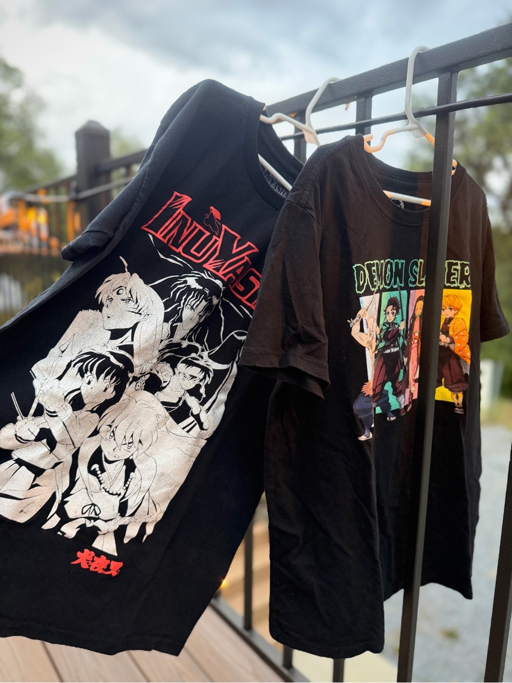 INUYASHA | XS / S | DEMON SLAYER Cotton Graphic Tee Shirt Lot